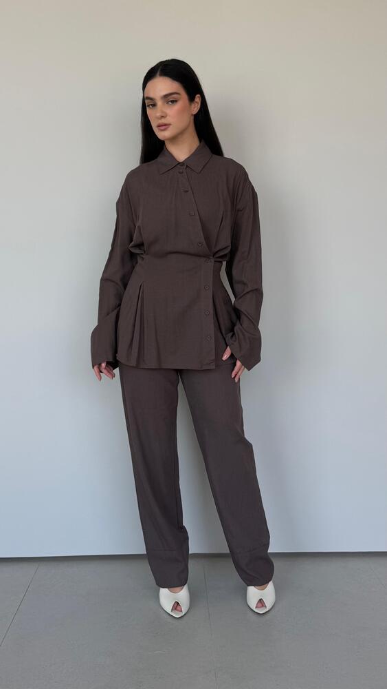 Linen Twisted Shirt & Pants