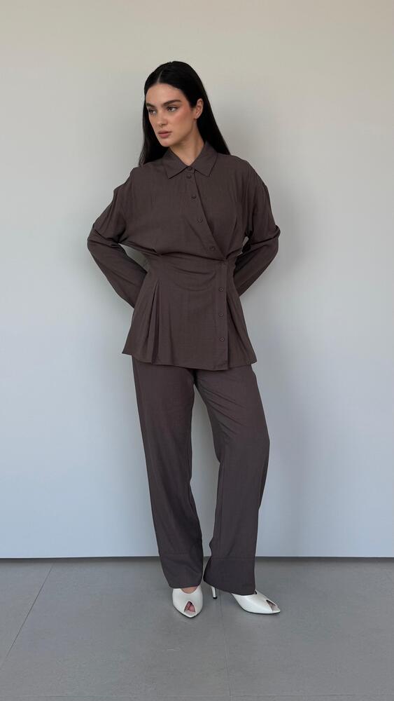 Linen Twisted Shirt & Pants