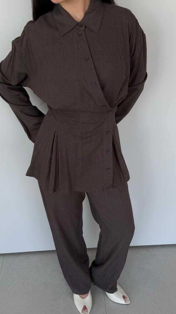Linen Twisted Shirt & Pants