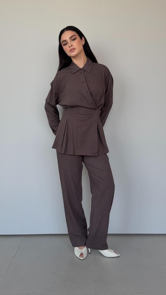 Linen Twisted Shirt & Pants