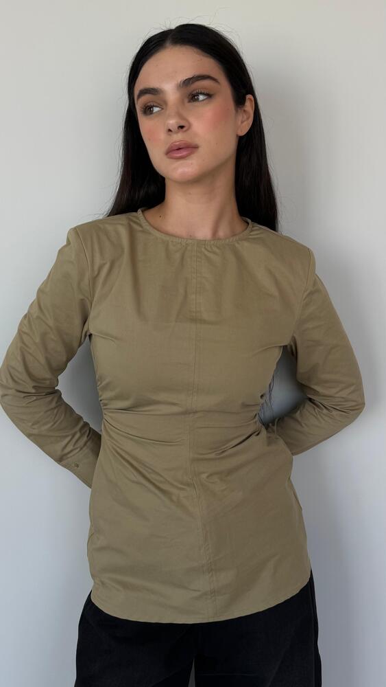 Flippy Hem Longsleeves Top