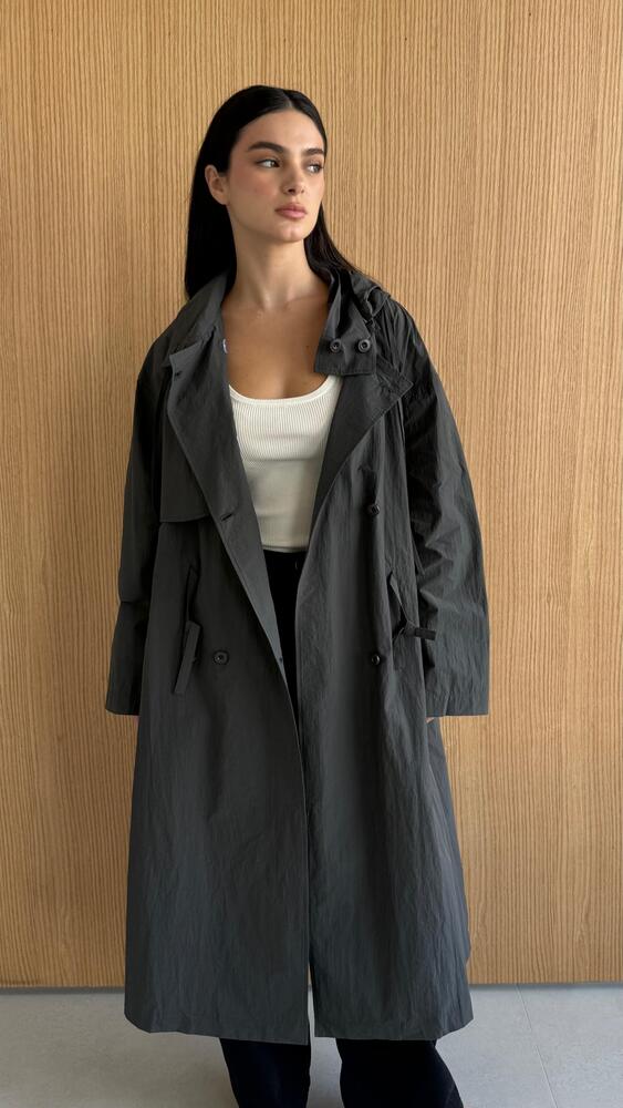 Lightweight Utility Trench Coat