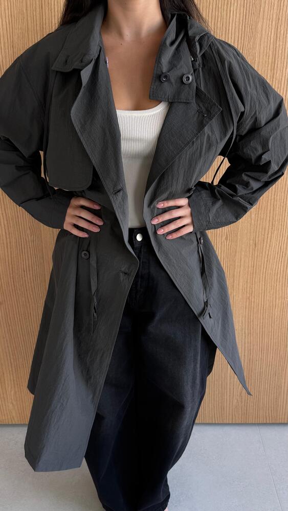 Lightweight Utility Trench Coat