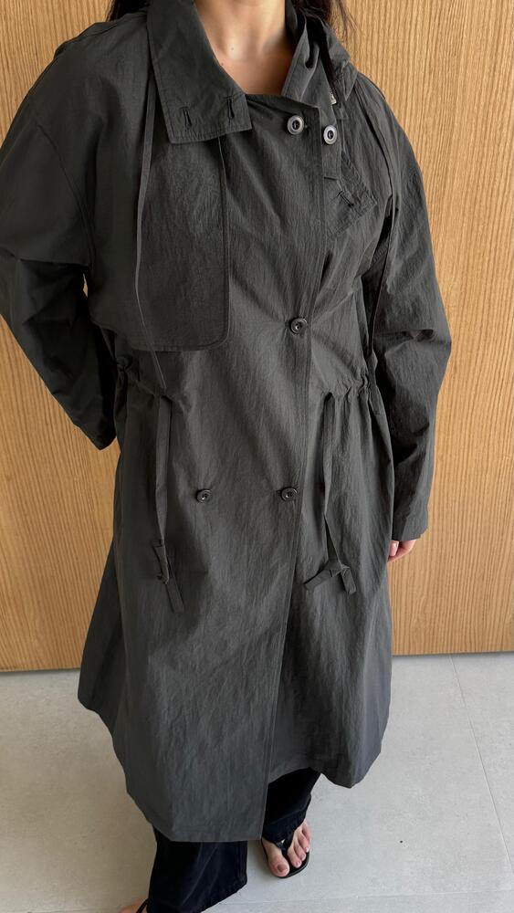 Lightweight Utility Trench Coat