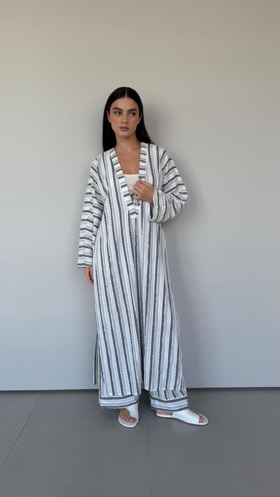 Stripe Tunic Dress  Set