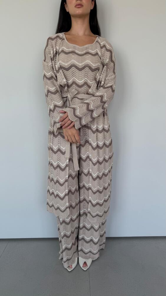 Chevron Loungewear 3pc Set