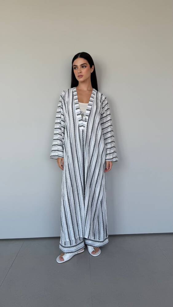 Stripe Tunic Dress  Set