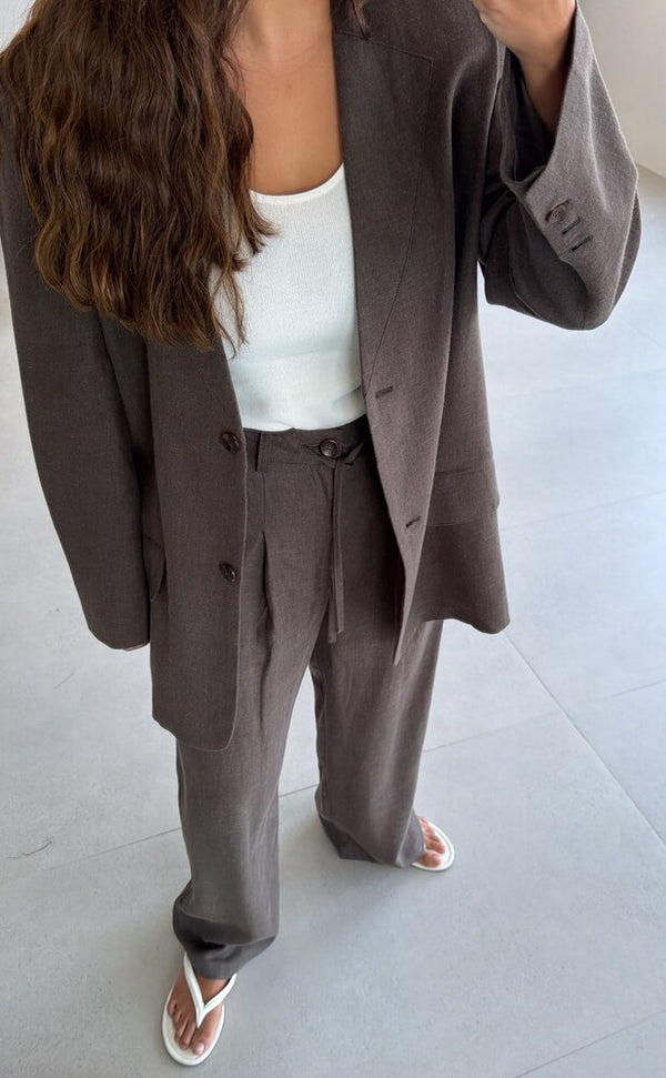 Vneck Loose Blended Set