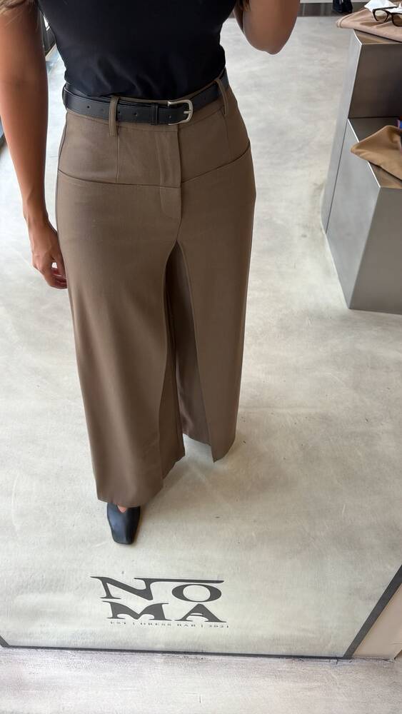 Drape Pocket Trousers w/ Belt