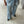 Matching Denim Skirt Pants Set