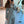 Overlapped Pinstripe Suit Set
