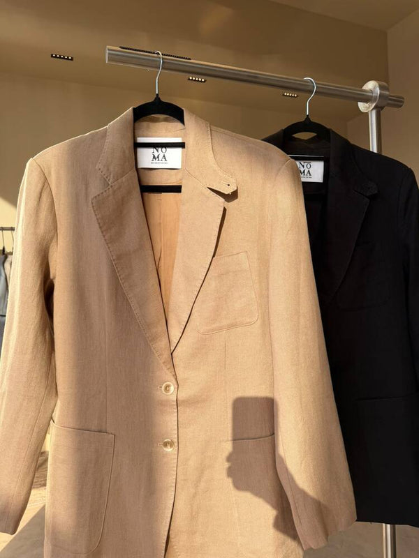 Run-stitch Pocket Blazer