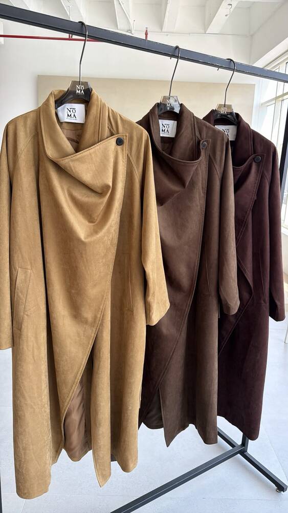 Suede Flow Coat