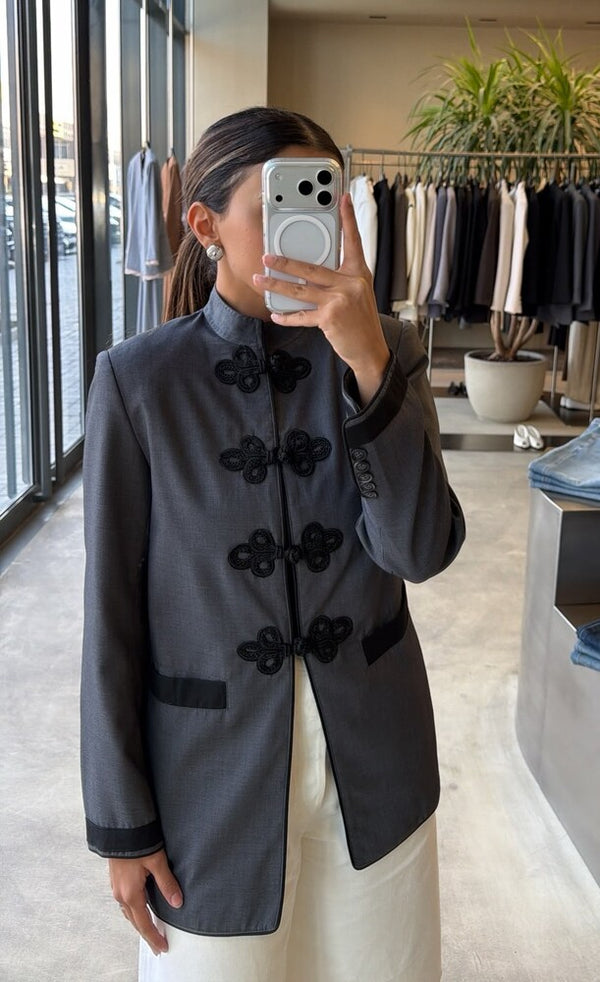 Royal Knot Mandarin Blazer