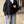 Elasticized Hem Jacket
