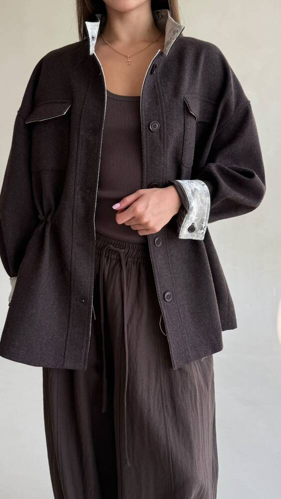 Waist Drawcord Jacket