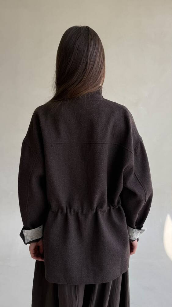 Waist Drawcord Jacket
