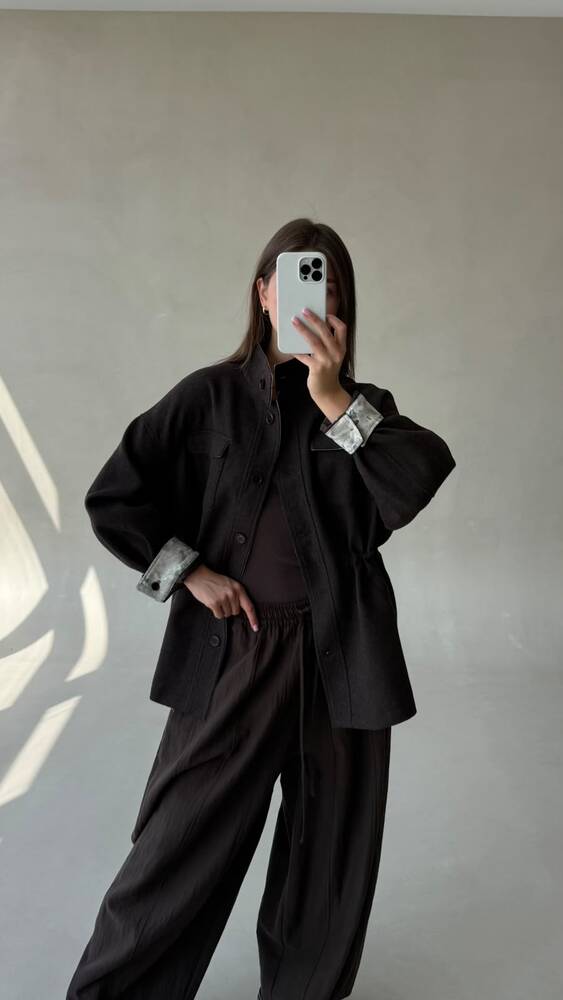 Waist Drawcord Jacket