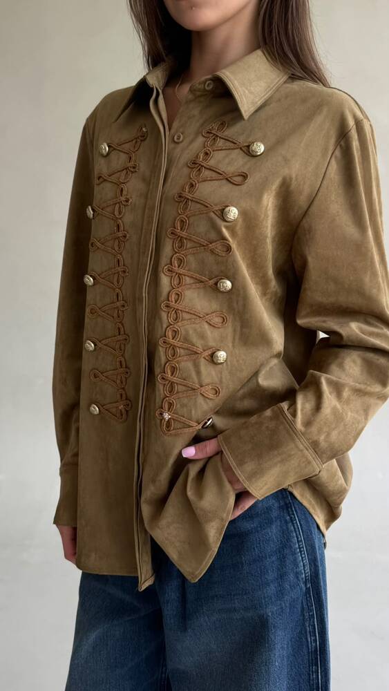 Dolman Suede Jacket