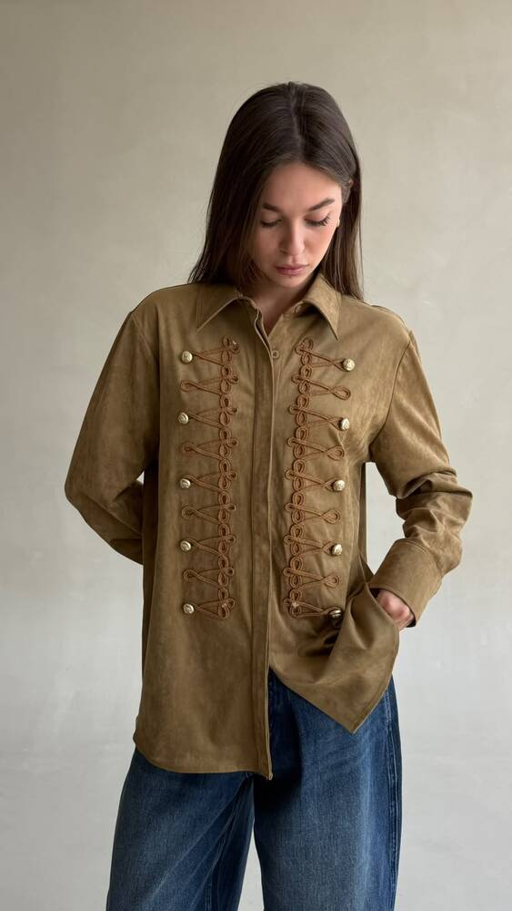 Dolman Suede Jacket