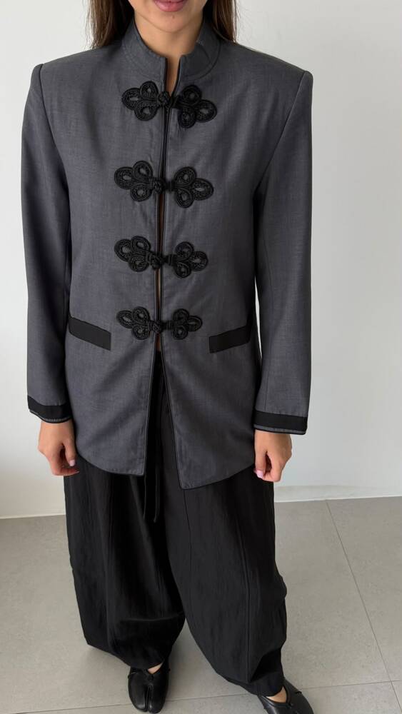 Royal Knot Mandarin Blazer
