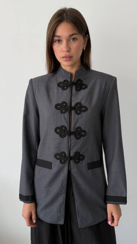 Royal Knot Mandarin Blazer