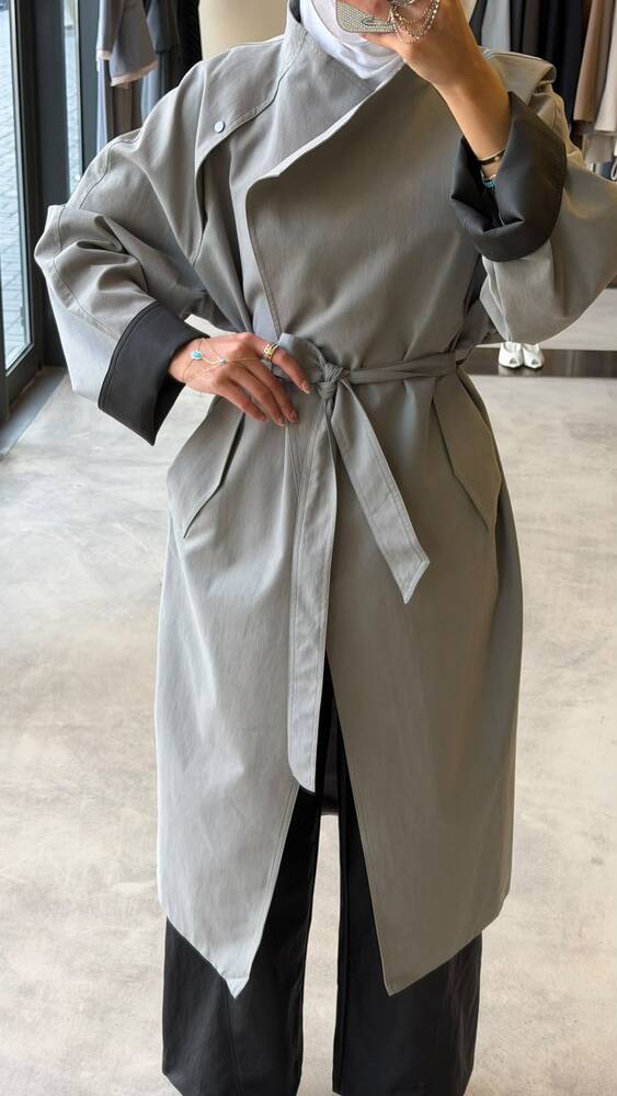 Asymmetric Long Jacket
