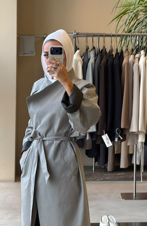 Asymmetric Long Jacket
