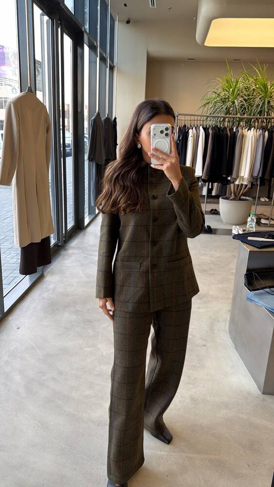 Woolen Tartan Set