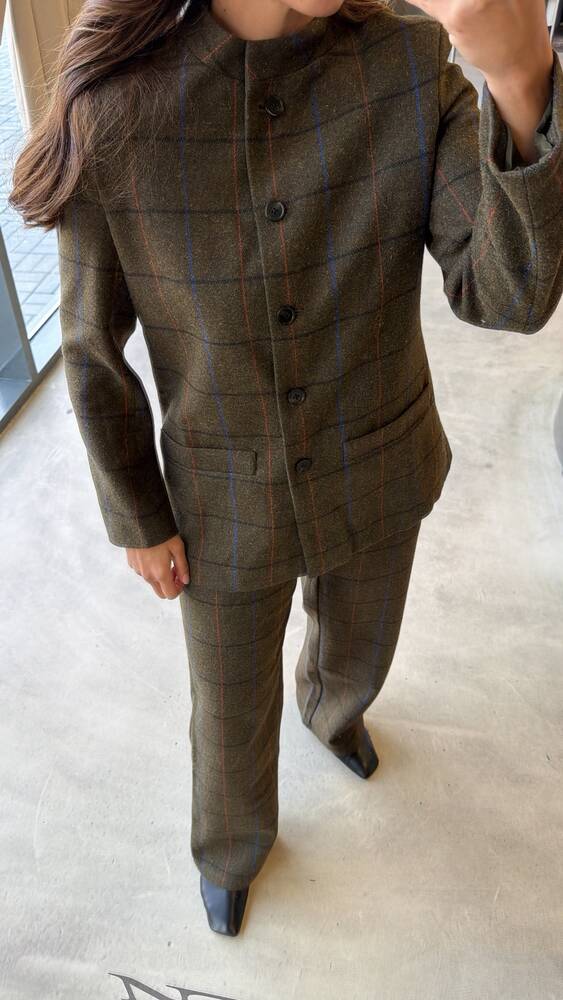 Woolen Tartan Set