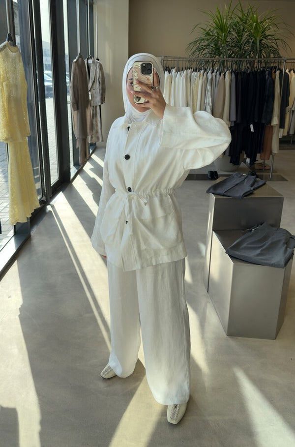 Retro long-sleeved Co-ord Set