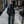 Huge Lapel  Leather Belted Jacket