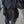 Huge Lapel  Leather Belted Jacket