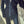 Belted Denim Blazer Set