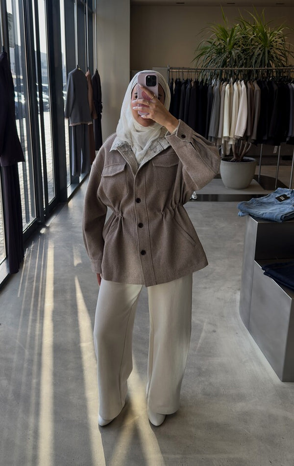 Waist Drawcord Jacket