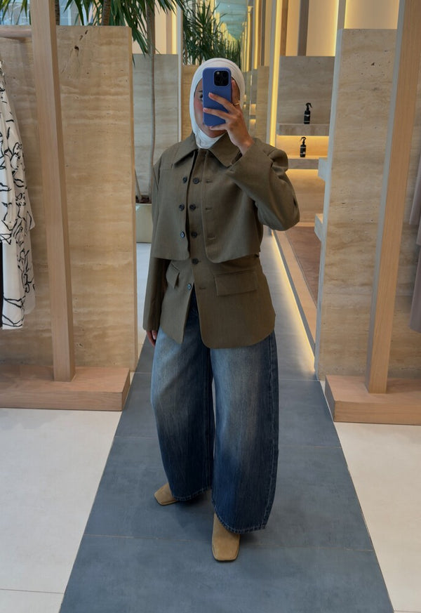 2-in-1 Blazer Vest