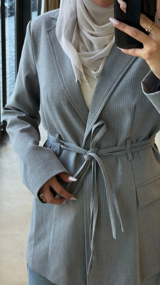 Fine Stripe Blazer