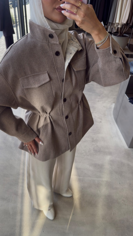 Waist Drawcord Jacket
