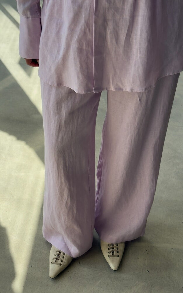 Peplum Hem Shirt & Pants