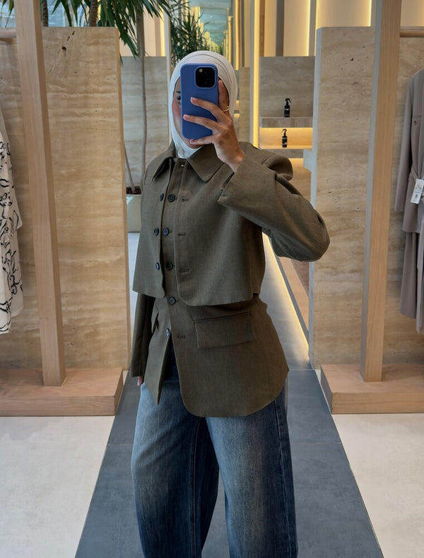 2-in-1 Blazer Vest