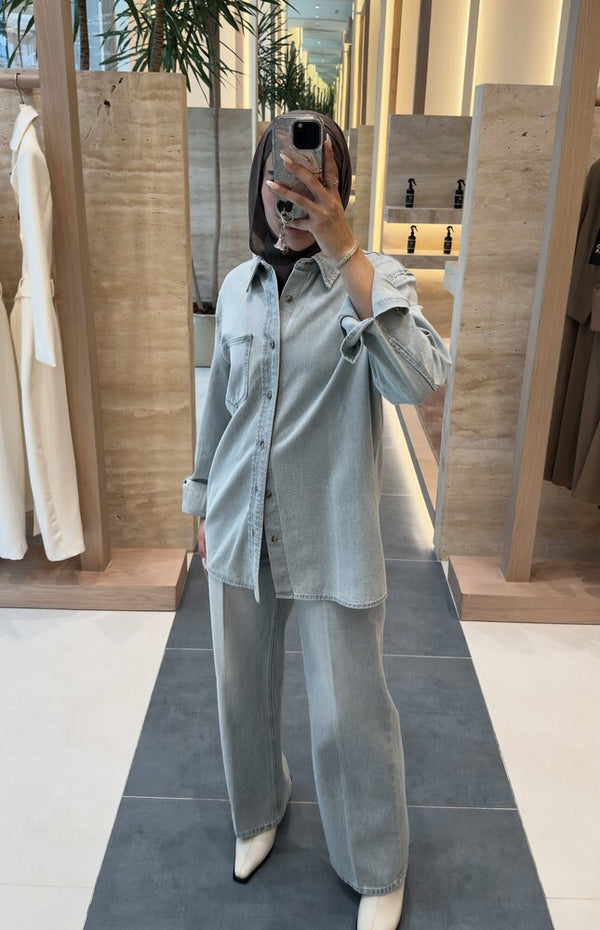Soft Shirt + Jeans Set