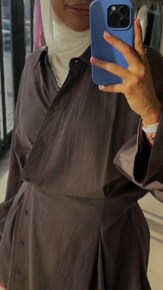 Linen Twisted Shirt & Pants