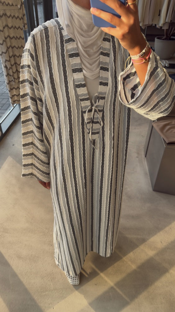 Stripe Tunic Dress  Set