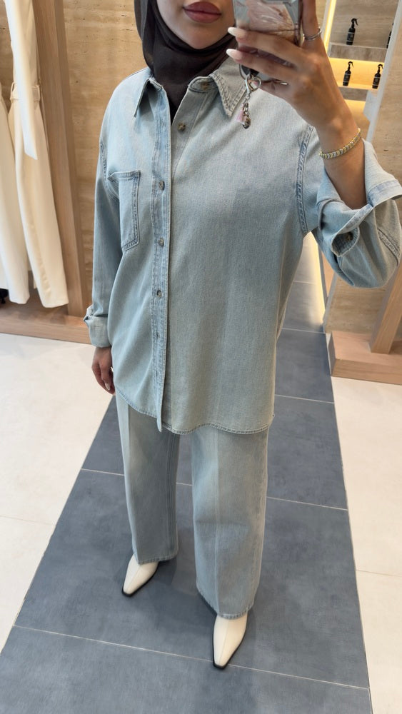 Soft Shirt + Jeans Set