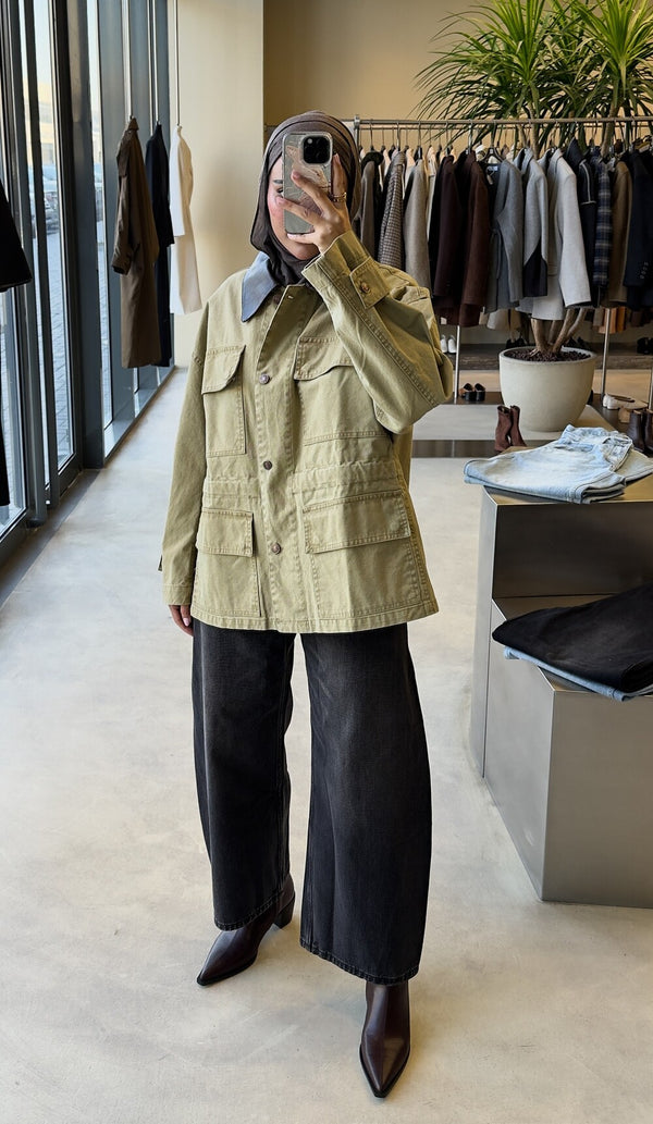 Cargo Jacket Loose-fit