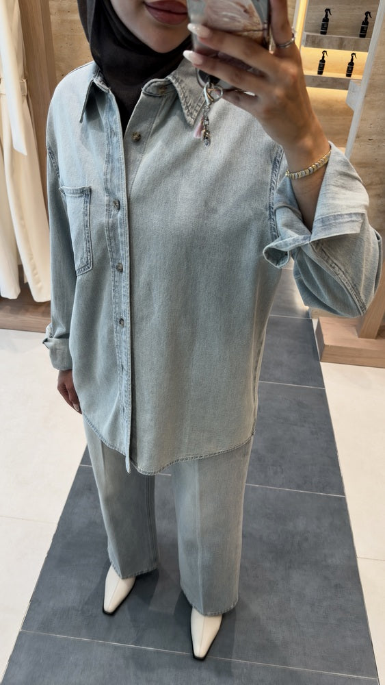 Soft Shirt + Jeans Set
