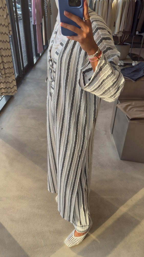 Stripe Tunic Dress  Set