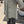 Built-in Scarf Round Neck Jacket