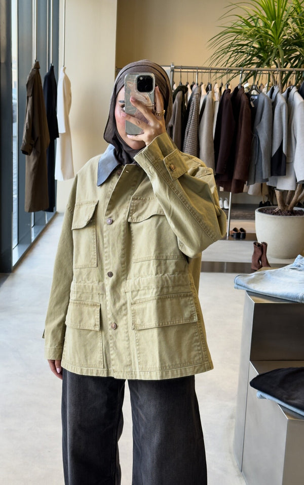 Cargo Jacket Loose-fit