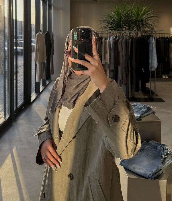 Light Trench w/ Belt 6 Buttons
